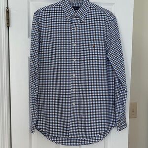 Ralph Lauren Blue Label Plaid Button Down Shirt